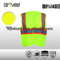 Motorrad reflektierende Sicherheitsweste Polyester Sport Mesh Stoff Hot Dale im Jahr 2015